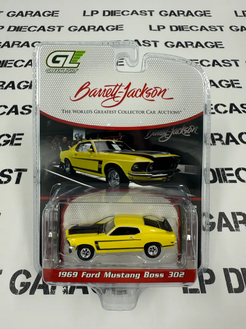 GREENLIGHT 1969 Ford Mustang Boss 302 Yellow 1