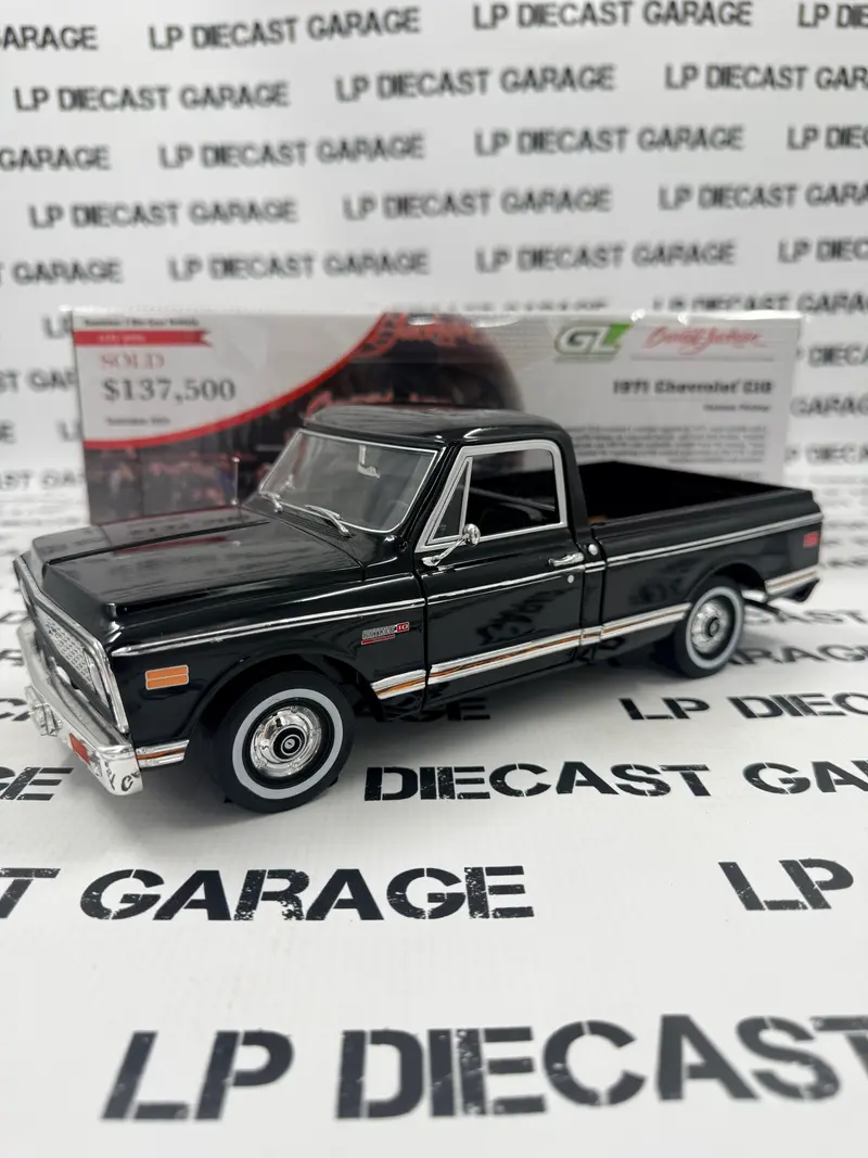 GREENLIGHT 1971 Chevrolet C-10 Truck Black 1