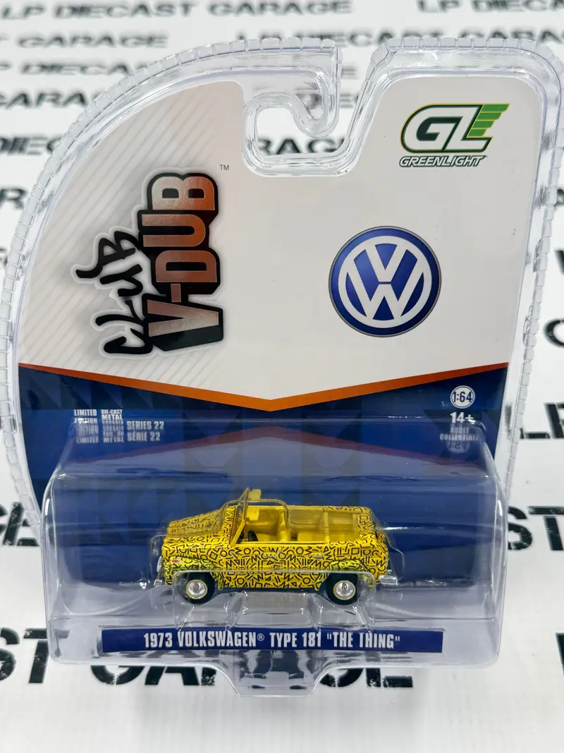 GREENLIGHT 1973 Volkswagen Type 181 The Thing Yellow 1