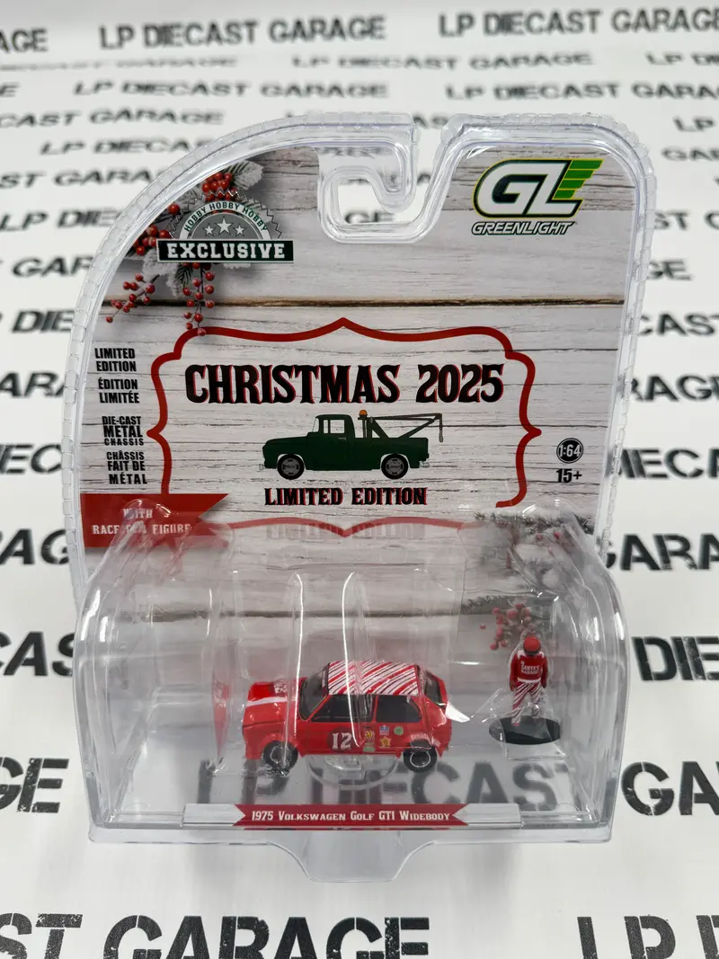 GREENLIGHT 1975 Volkswagen Golf GTI w/ Figure 1