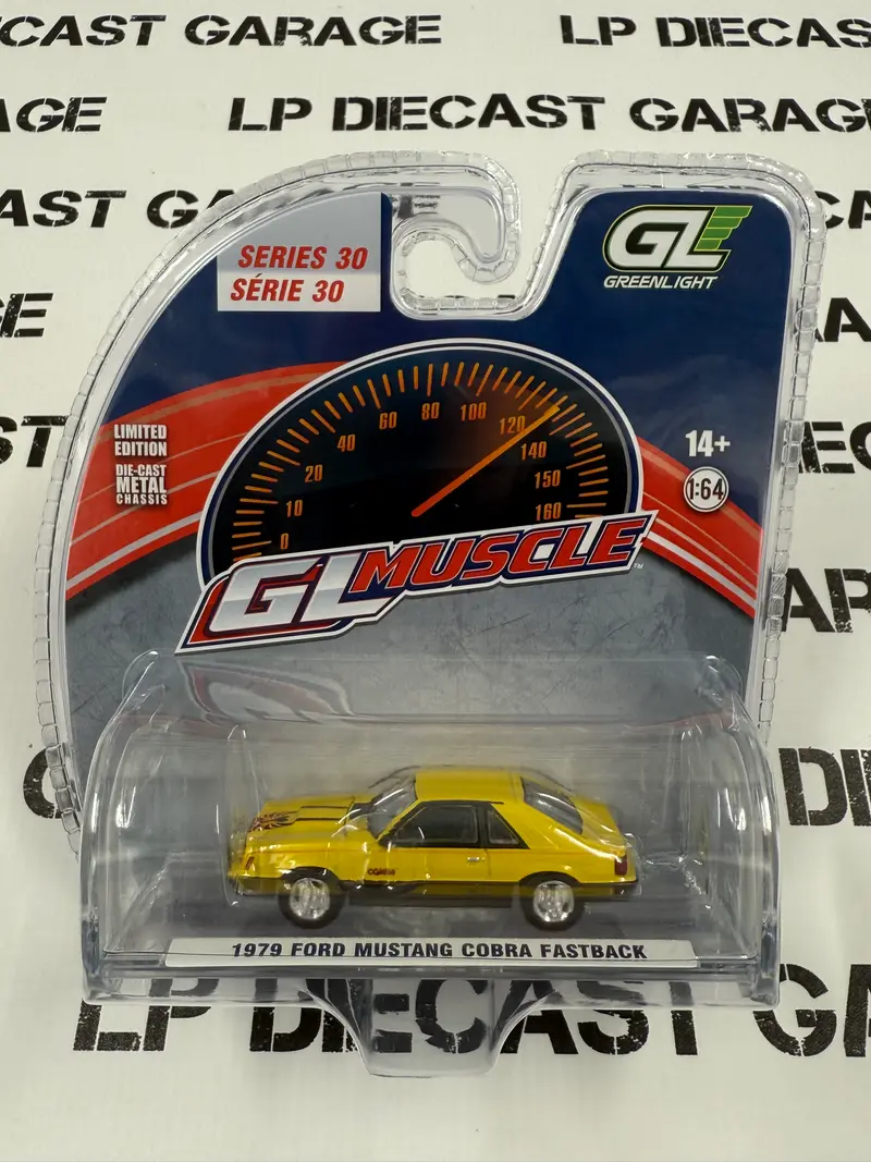 GREENLIGHT 1979 Ford Mustang Cobra Yellow 1