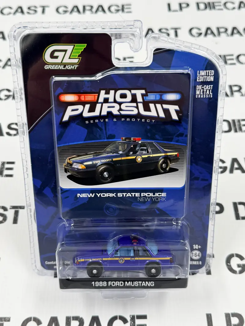 GREENLIGHT 1988 Ford Mustang New York State Police 1