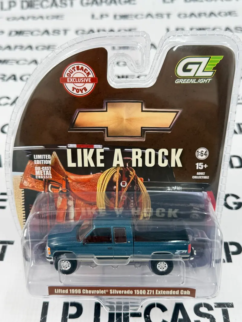 GREENLIGHT 1998 Chevrolet Silverado 1500 Z71 Green & Tan 1