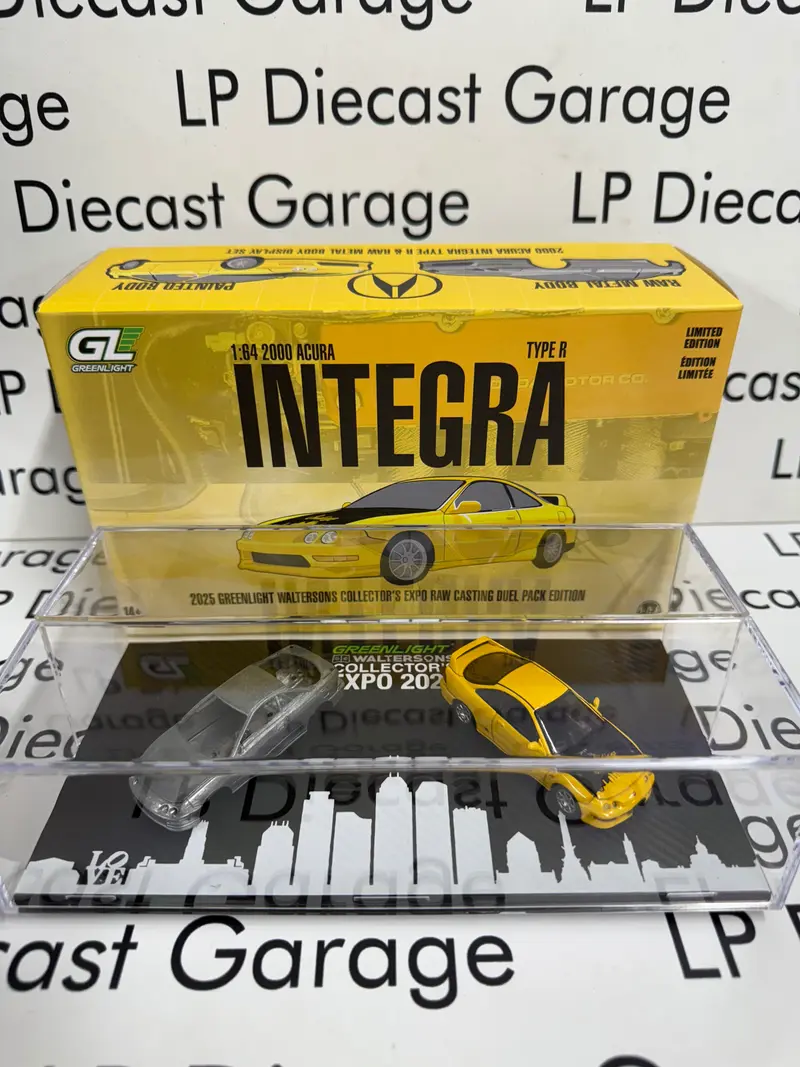 GREENLIGHT 2000 Acura Integra Type R Dual Pack Raw 1