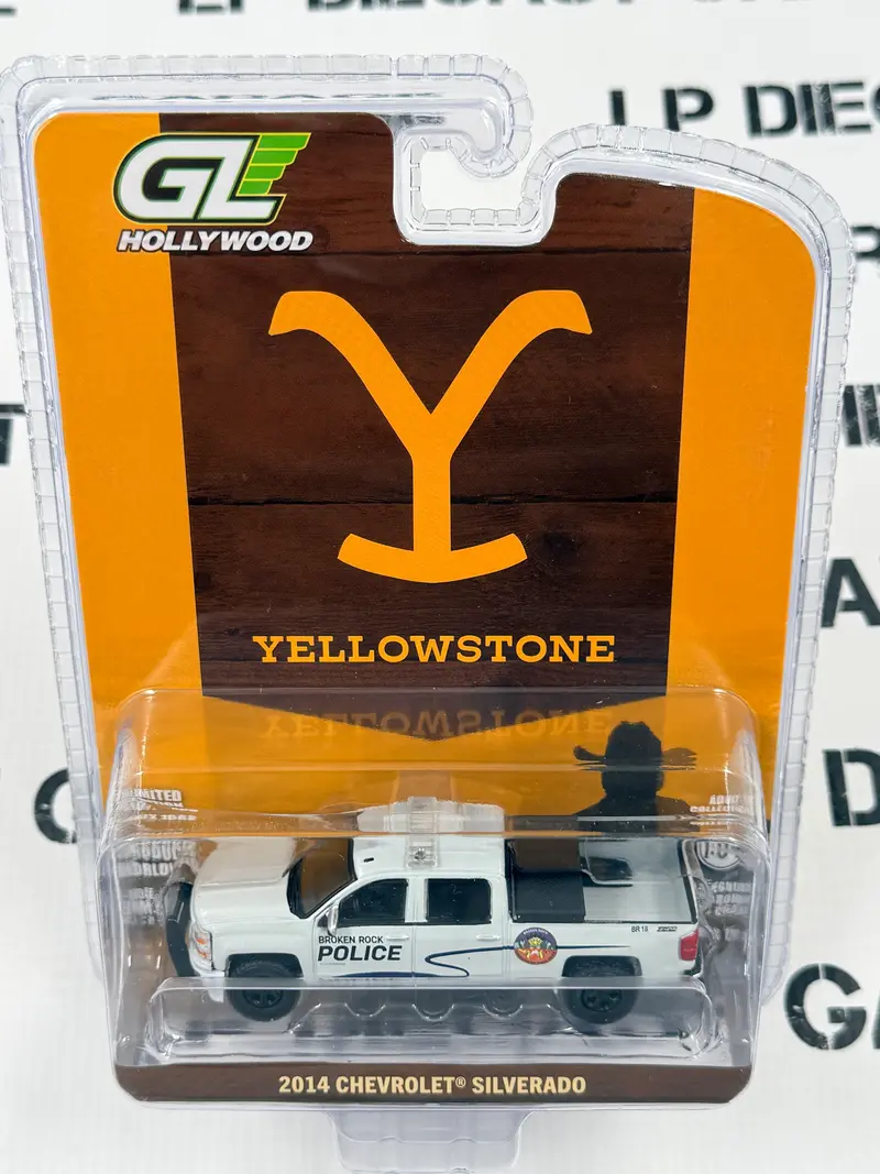 GREENLIGHT 2014 Chevrolet Silverado Broken Rock Police Yellowstone 1