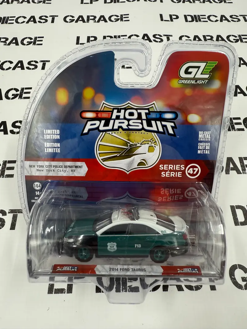 GREENLIGHT 2014 Ford Taurus NYPD Vintage Police 1