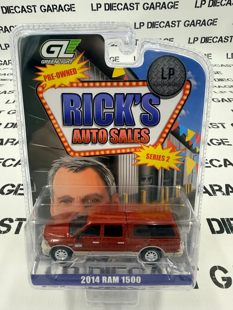 GREENLIGHT 2014 Ram 1500 Laramie Longhorn Cherry LP Exclusive 1
