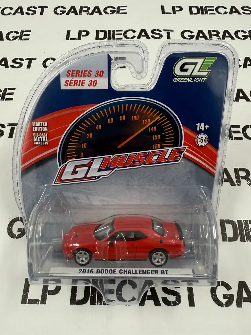 GREENLIGHT 2016 Dodge Challenger RT Red 1