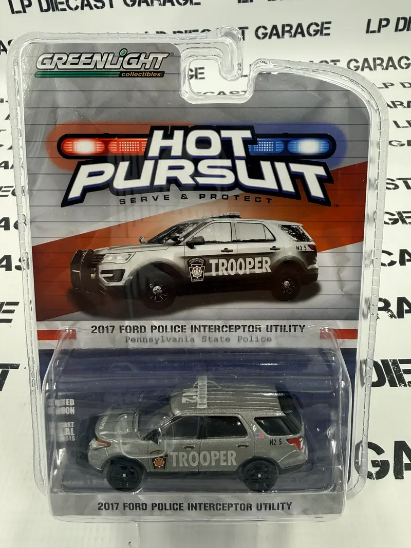 GREENLIGHT 2017 Ford Police Interceptor PA Trooper Pennsylvania State Police 1