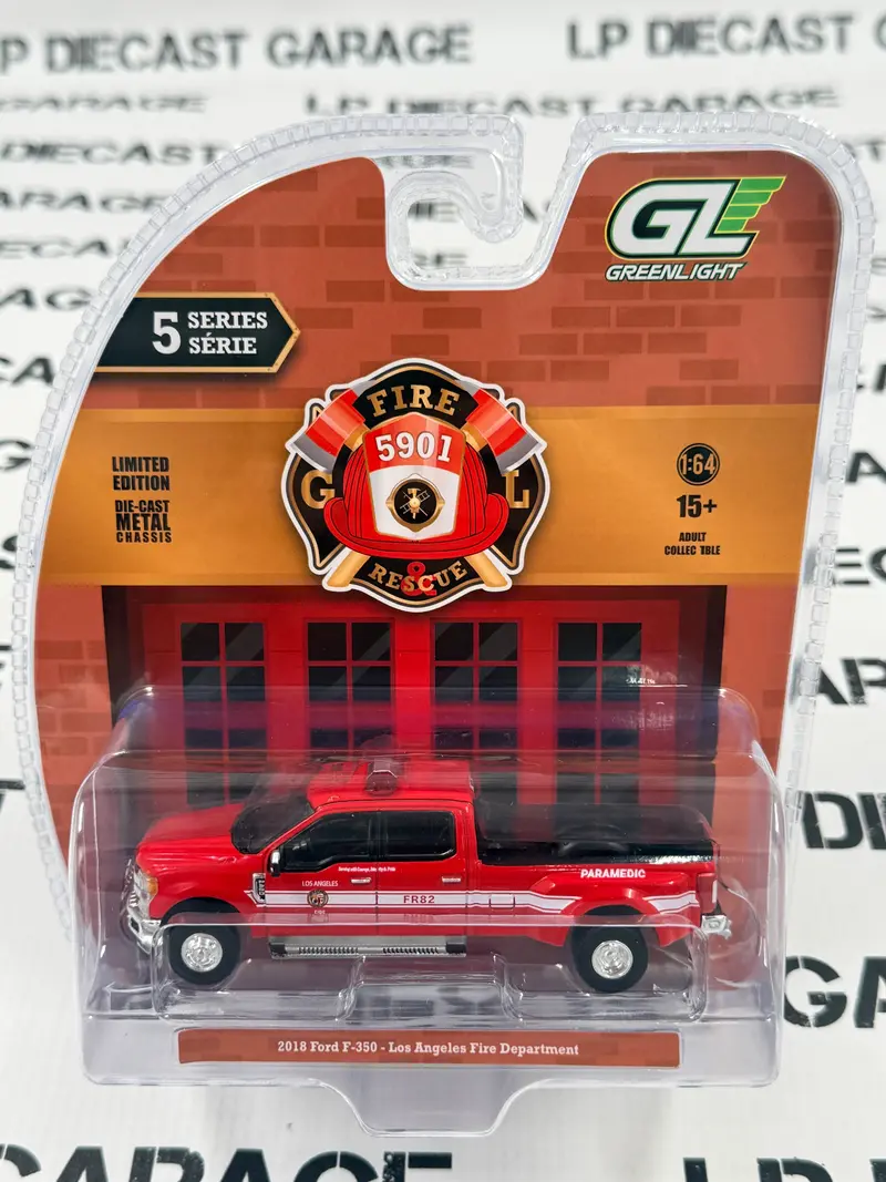 GREENLIGHT 2018 Ford F-350 Los Angeles Fire Dept LA 1