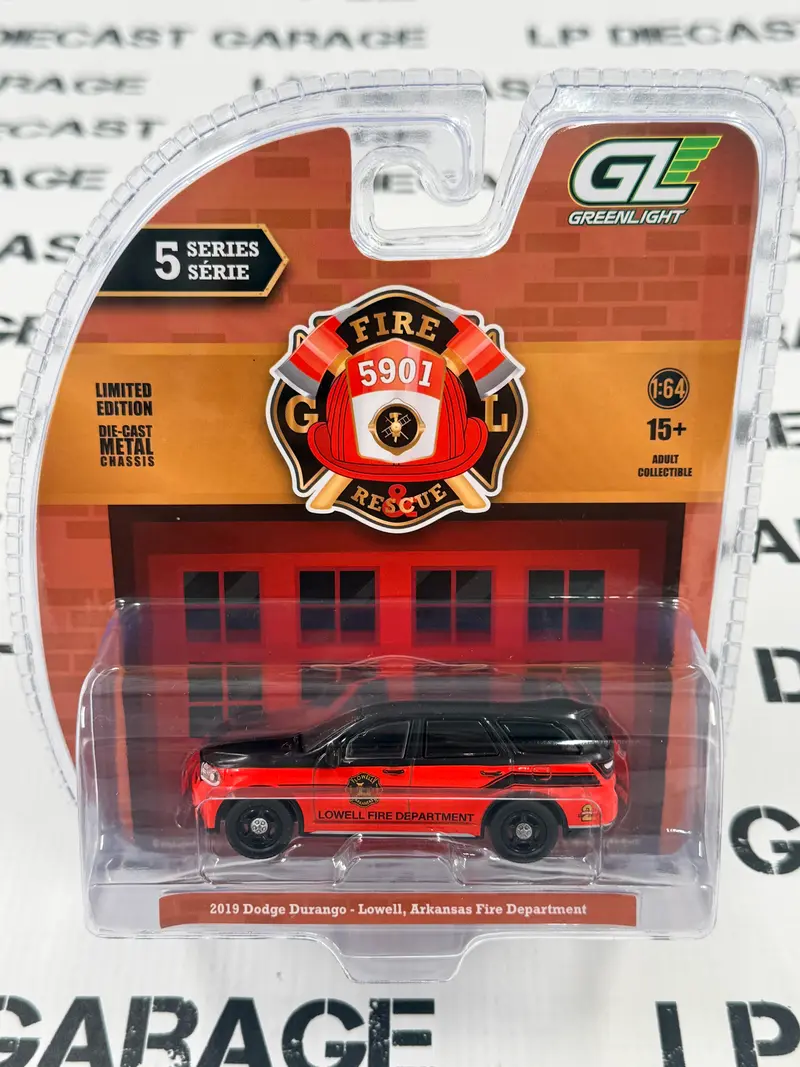GREENLIGHT 2019 Dodge Durango Lowell AR Fire Dept 1