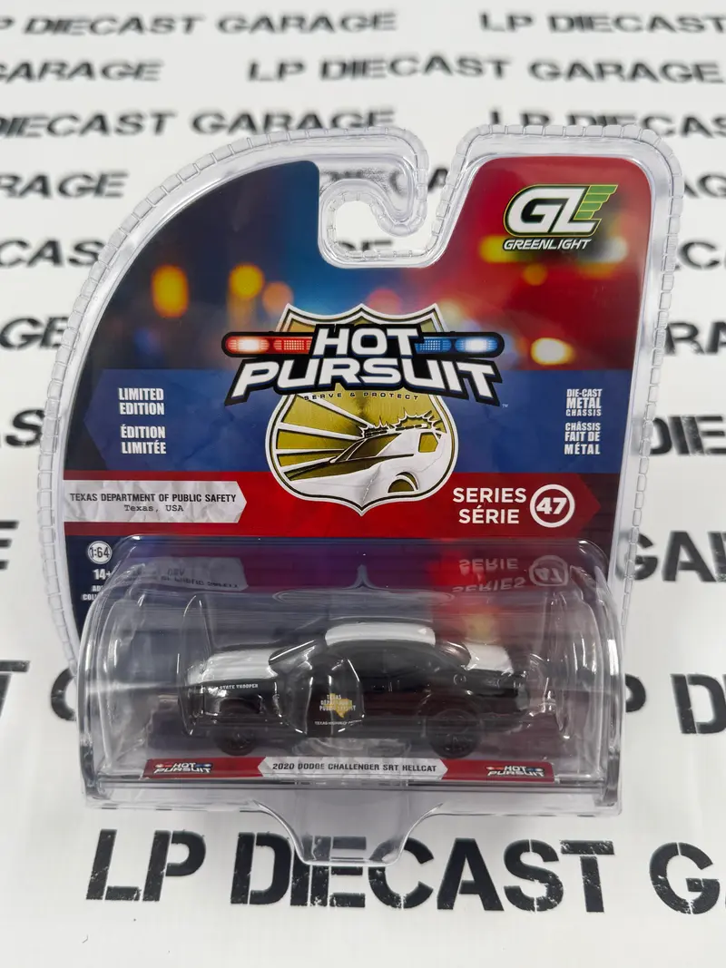 GREENLIGHT 2020 Dodge Challenger SRT Hellcat Texas Police 1