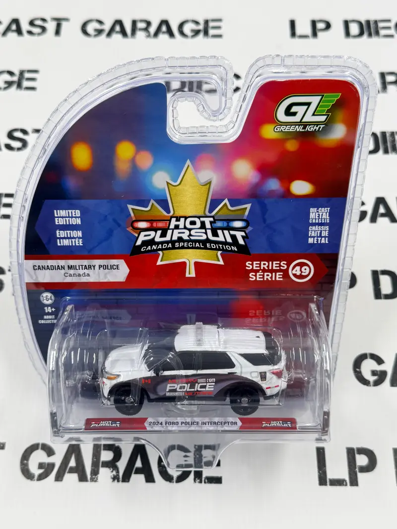 GREENLIGHT 2024 Ford Police Interceptor Canadian Military 1