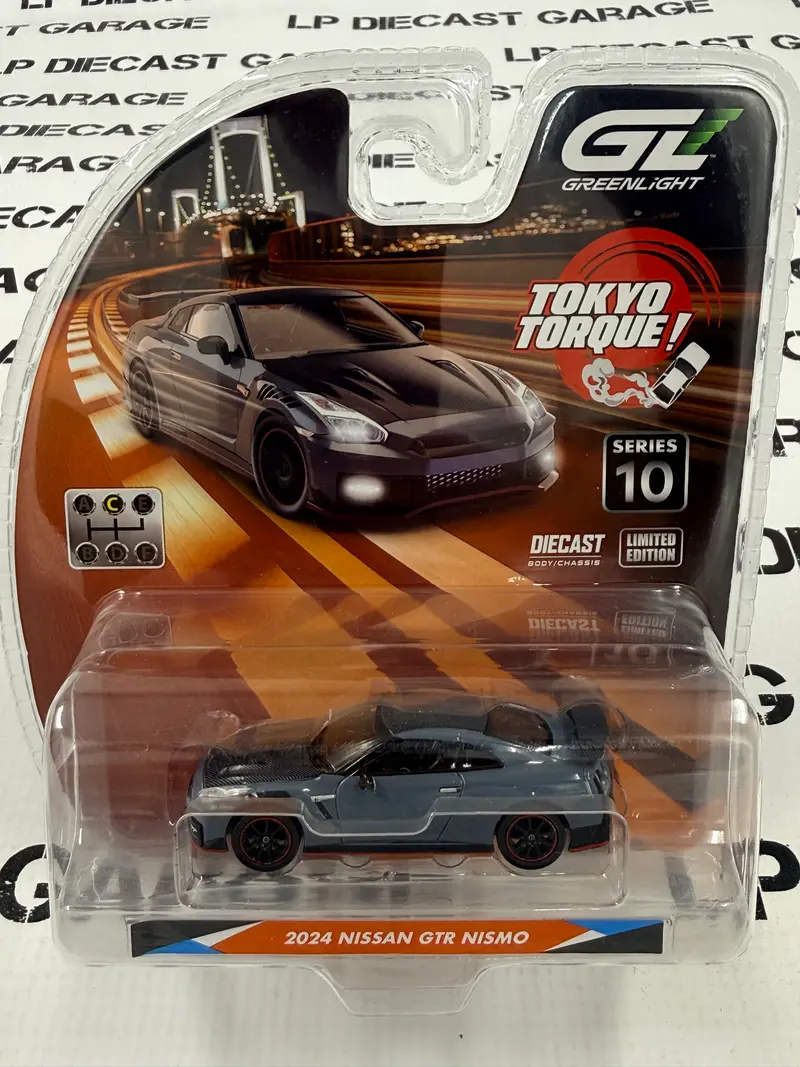GREENLIGHT 2024 Nissan GT-R Nismo Gray 1