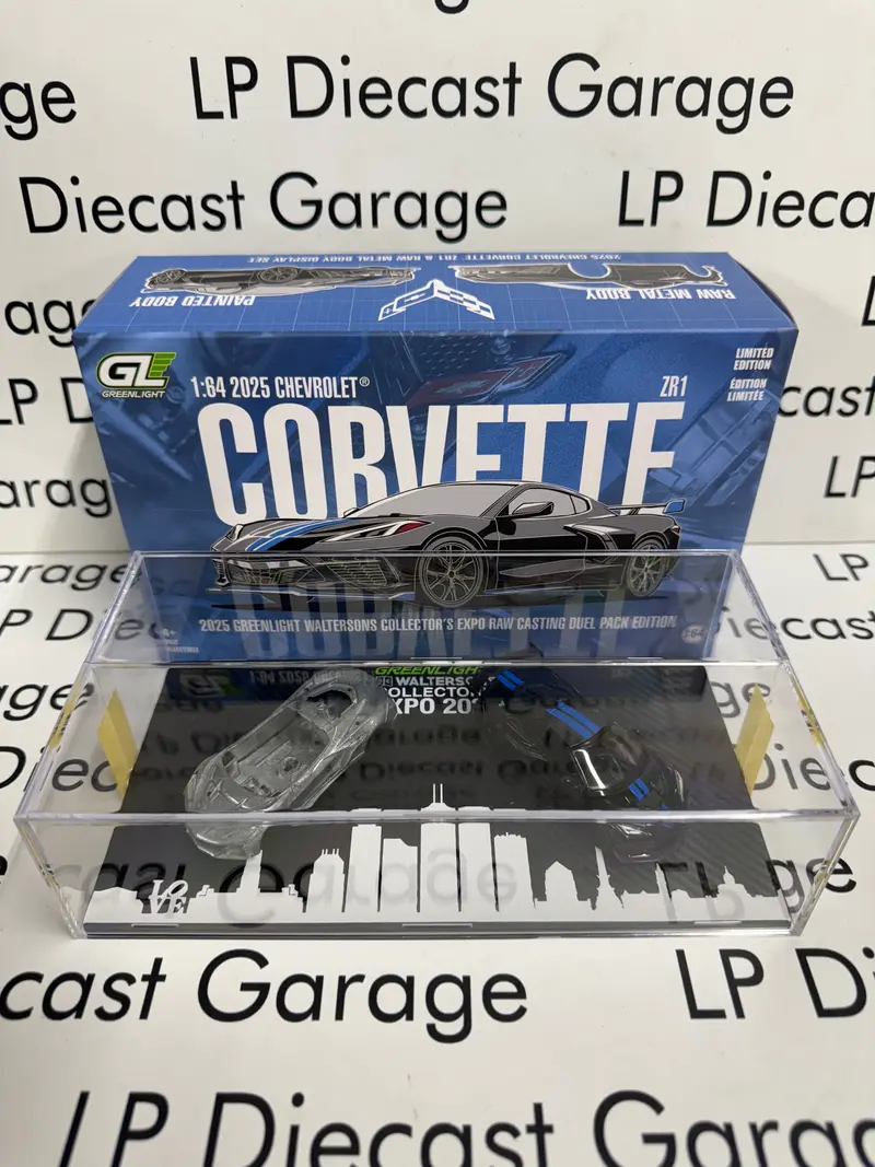GREENLIGHT 2025 Chevrolet Corvette ZL1 Dual Pack Raw 1