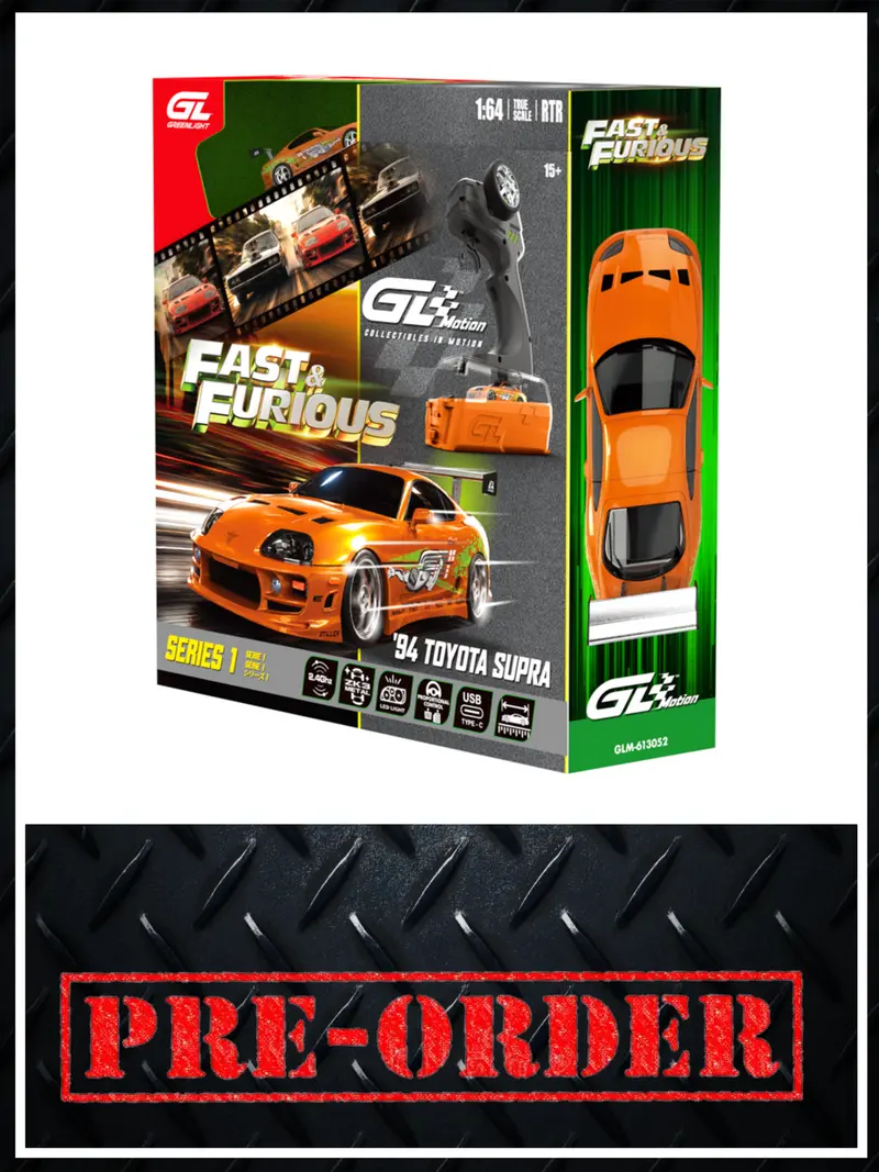 GREENLIGHT Motion '94 Toyota Supra The Fast & The Furious Combo Set 1