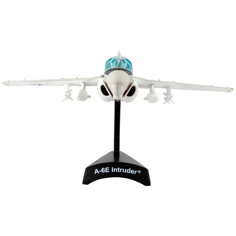 Grumman A-6E Intruder Aircraft "VA-52 Knightriders" United States Navy 1/140 Diecast Model Airplane by Postage Stamp