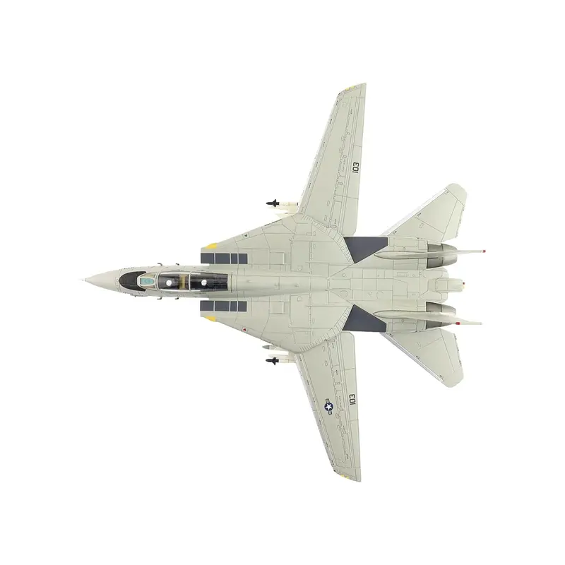 Grumman F-14D Tomcat Fighter Aircraft "Tomcat Sunset VF-31" (2006) United States Navy "Air Power Series" 1/72 Diecast Model by Hobby Master