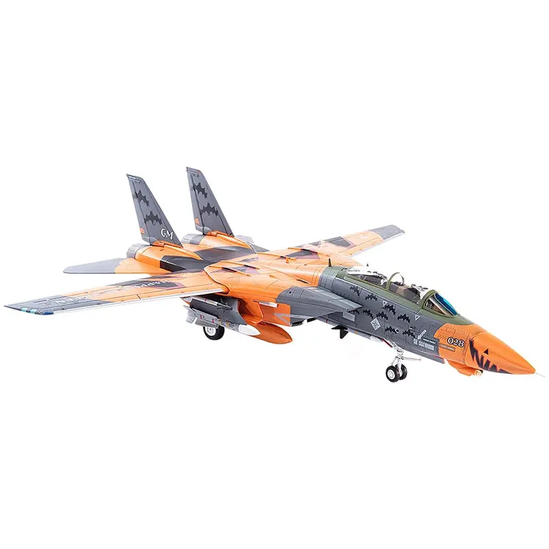 Grumman F-14D Tomcat Fighter Plane Ace Combat "Pumpkin Face" 1/144 Diecast Model by JC Wings
