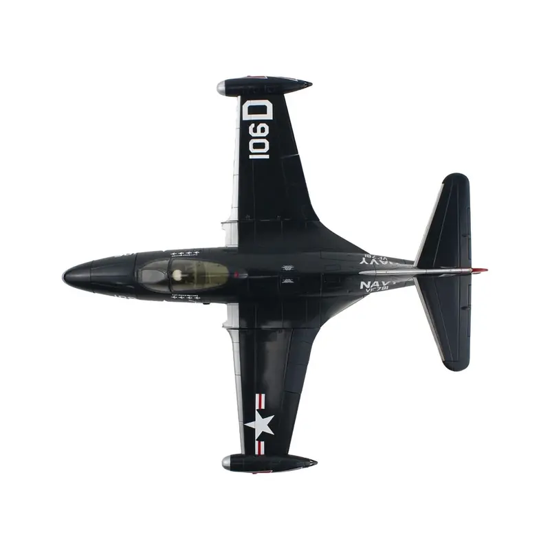 Grumman F9F-5 Panther Aircraft "VF-781 Royce Williams Action Speak Louder than Medals" United States Navy "Air Power Series" 1/48 Diecast Model by Hobby Master