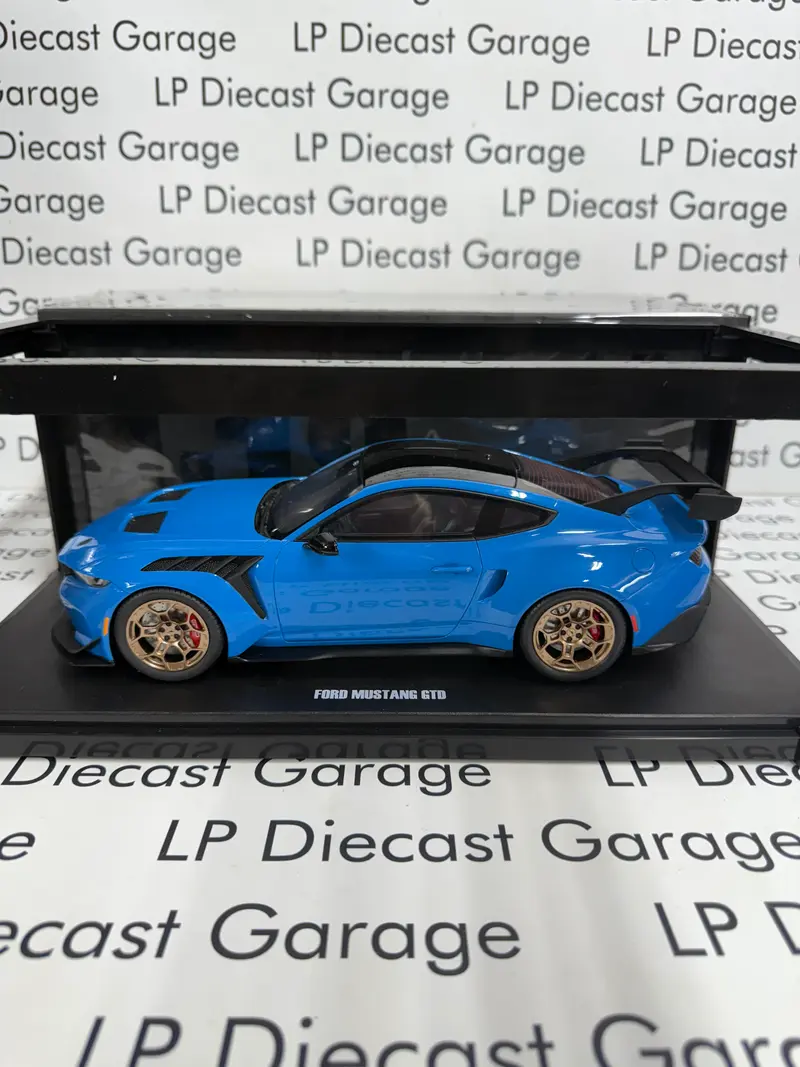 GT SPIRIT 2024 Ford Mustang GTD Grabber Blue 1