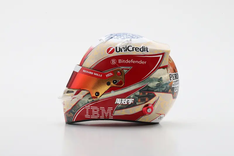 Guanyu Zhou 2025 Helmet Ferrari LSHEL010 - 1