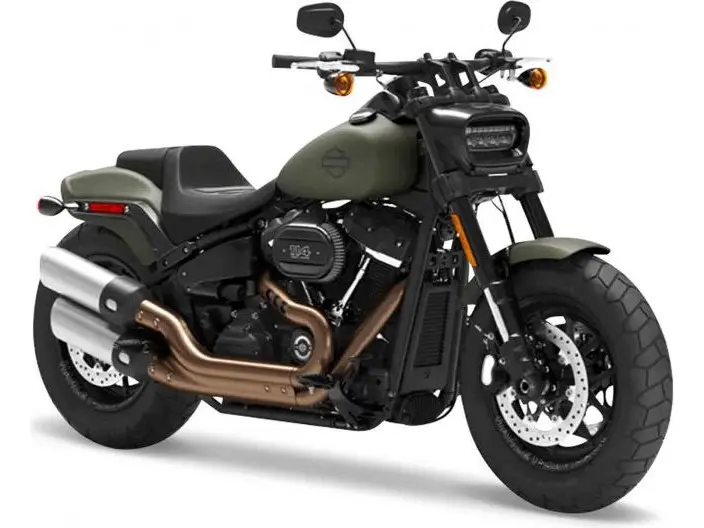 Harley-Davidson Fat Bob 114 2021 Deadwood Green Denim 1