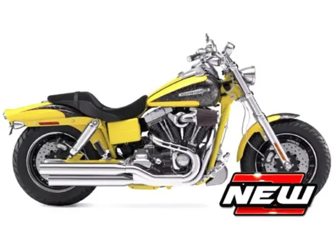 Harley-Davidson FCVO Fat Bob 2009 yellow 1
