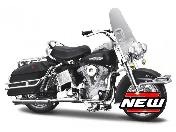 Harley-Davidson FLH Electra Glide 1966 Matte Black 1