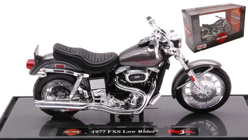 HARLEY DAVIDSON FXS LOW RIDER 1977 SILVERGUN 1