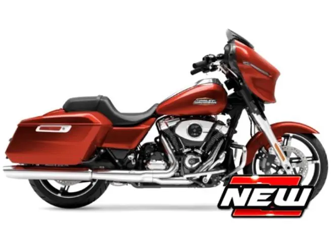 Harley-Davidson Street Glide 2024 Red Metallic 1