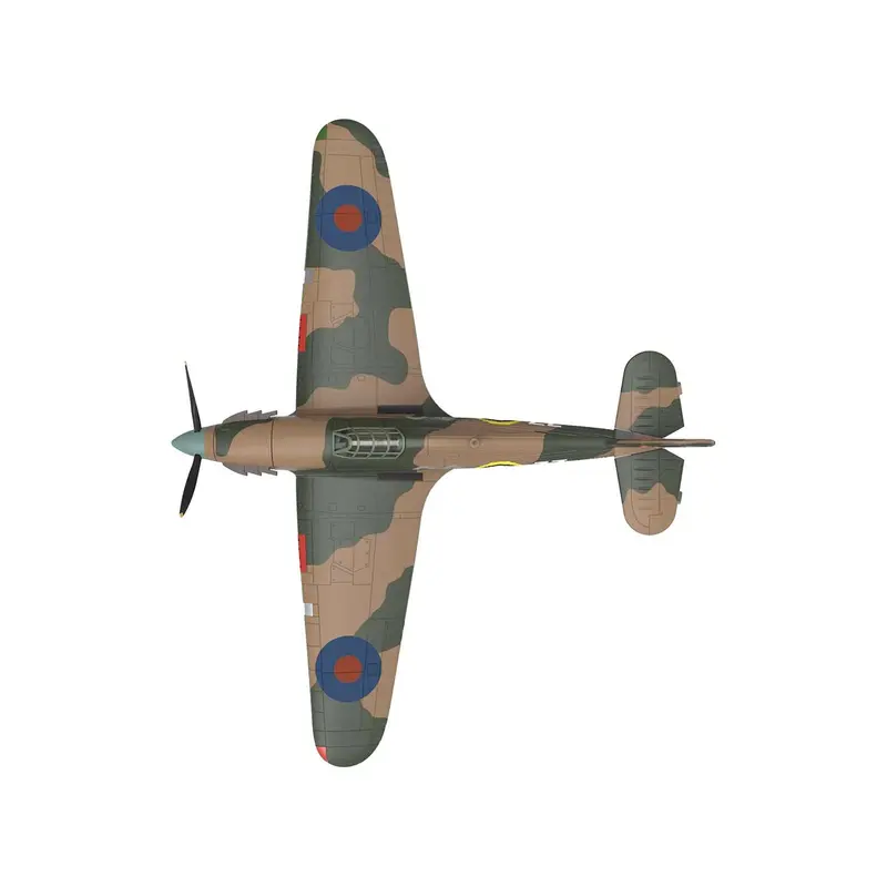 Hawker Hurricane Mk.IIB Aircraft "No. 134 Squadron 151 Wing Vaenga USSR" (1941) British Royal Air Force "Planes of World War II" Series 1/72 Diecast Model Airplane by Luppa