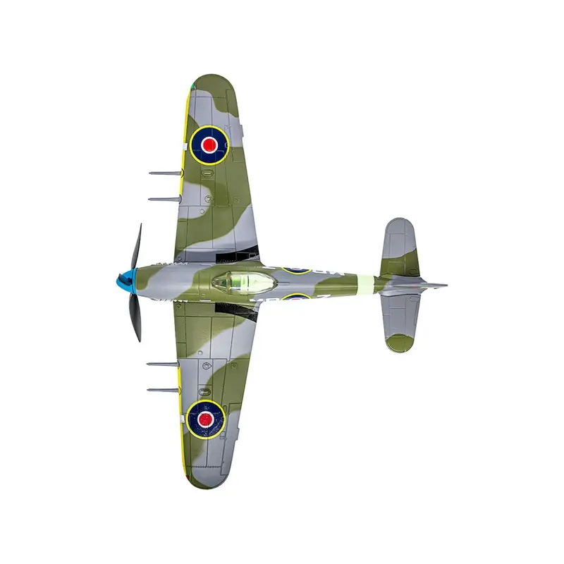 Hawker Typhoon Mk IB Fighter-Bomber Aircraft "No. 245 (Northern Rhodesian) Squadron" Royal Air Force (1942) "Planes of World War II" Series 1/72 Diecast Model Airplane by Luppa