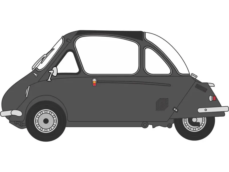 Heinkel Kabine Troy Grey 1