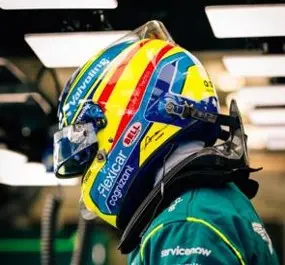 Helmet Fernando Alonso 2026 1