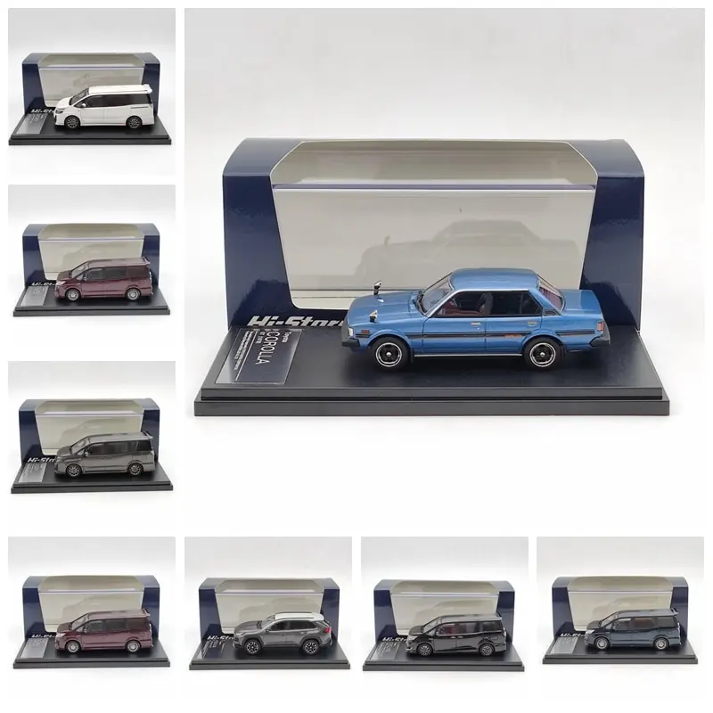 Hi-Story 1/43 VOXY ZS GR/ESQUIRE/NOAH HYBRID/GT/RAV4 Adventure Resin Model Limited Edition Collection
