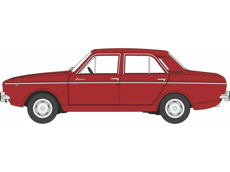 Hillman Hunter Mk2 Signal Red 1