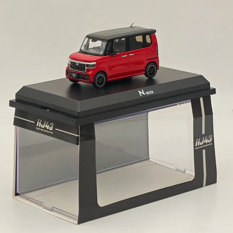Hobby Japan 1/43 N-BOX Custom Premium Crystal Red Metallic HJ431006RM