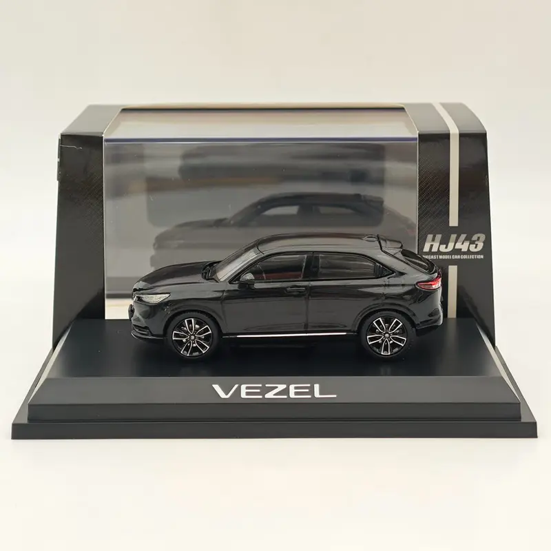 Hobby Japan 1/43 VEZEL Crystal Black (P) HJ433002BK Diecast Model Car