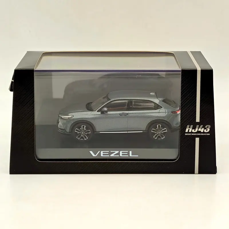 Hobby Japan 1/43 VEZEL Meteoroid Gray Metallic HJ431002GM Diecast Model