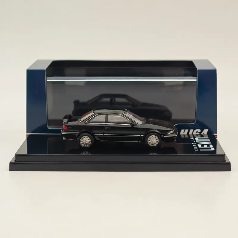 Hobby Japan 1/64 LEVIN GT APEX AE92 Black Metallic HJ641059ABK Diecast Model Car Limited Collection