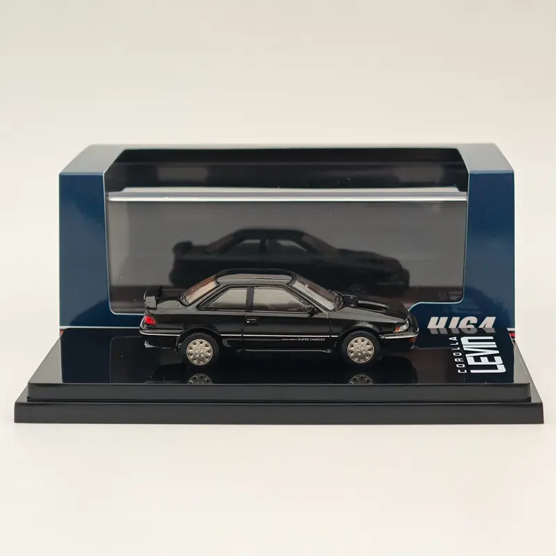 Hobby Japan 1/64 LEVIN GT-Z AE92 Black Metallic HJ643059ZBK Diecast Model Car Limited Collection
