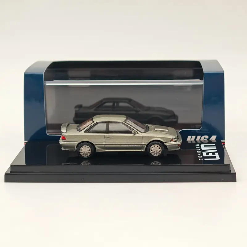 Hobby Japan 1/64 LEVIN GT-Z AE92 Grayish Green Metallic HJ643059ZGY Diecast Model Car