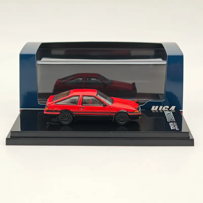 Hobby Japan 1/64 SPRINTER TRUENO GT APEX (AE86) JDM Style Red HJ641052ARB Diecast Model Car