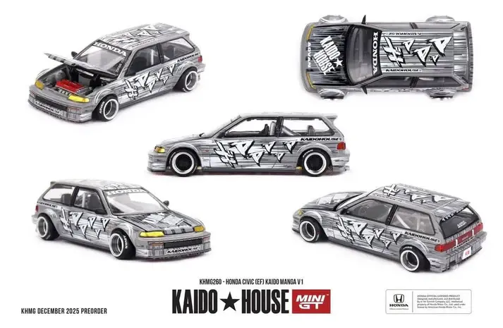 HONDA CIVIC (EF) KAIDOMANGA V1 1987 1
