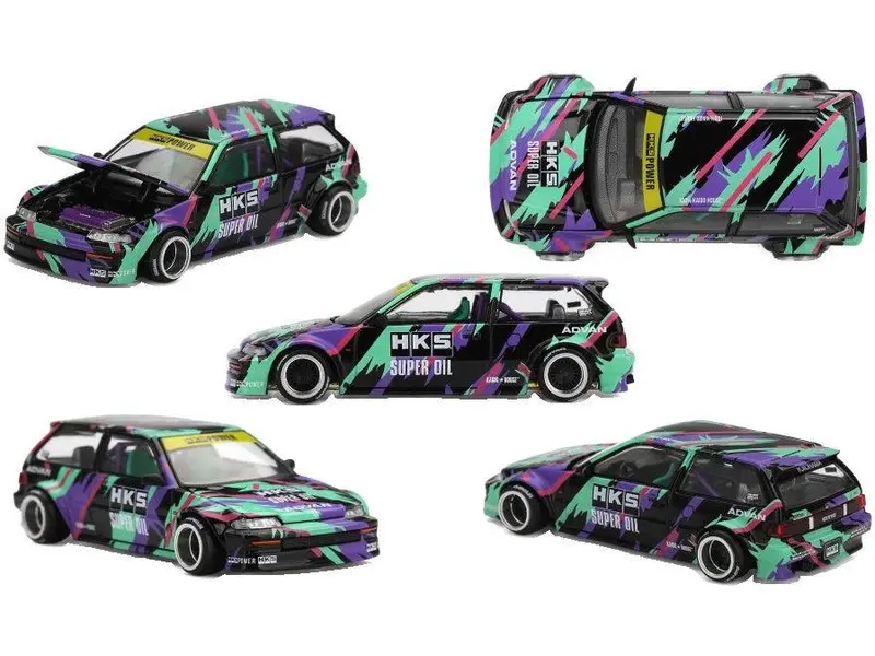 Honda Civic (EF) Kaido Works HKS 1