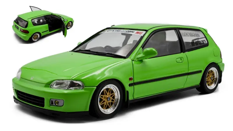HONDA CIVIC (EG6) SOLIDO WORKS 1991 NEON GREEN 1