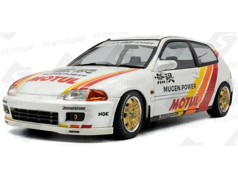 Honda Civic (EG6) Solido Works Mugen 1992 Racing White 1