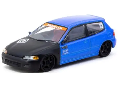 Honda Civic EG6 (Tarmac Works 10th Anniversary) Blue/Black 1