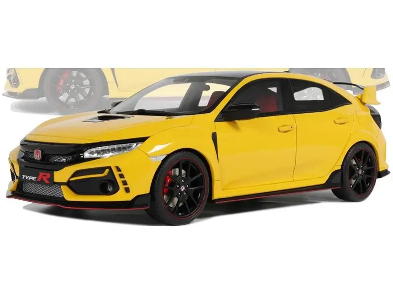 Honda Civic Type R FK8 Euro Spec 2020 Sunlight Yellow 1